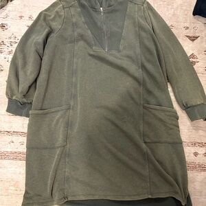 Terra & Sky Utility Jacket in Olive